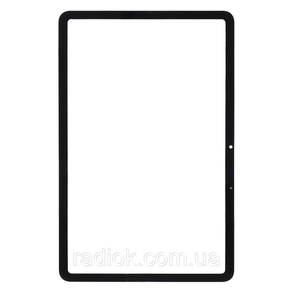Скло тачскрину з OCA-плівкою для Oppo Pad Air 10.4 (WiFi) чорне з олеофобним покриттям, загартоване