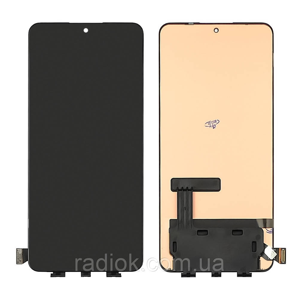Дисплей для Xiaomi 12T з чорним тачскрином OLED