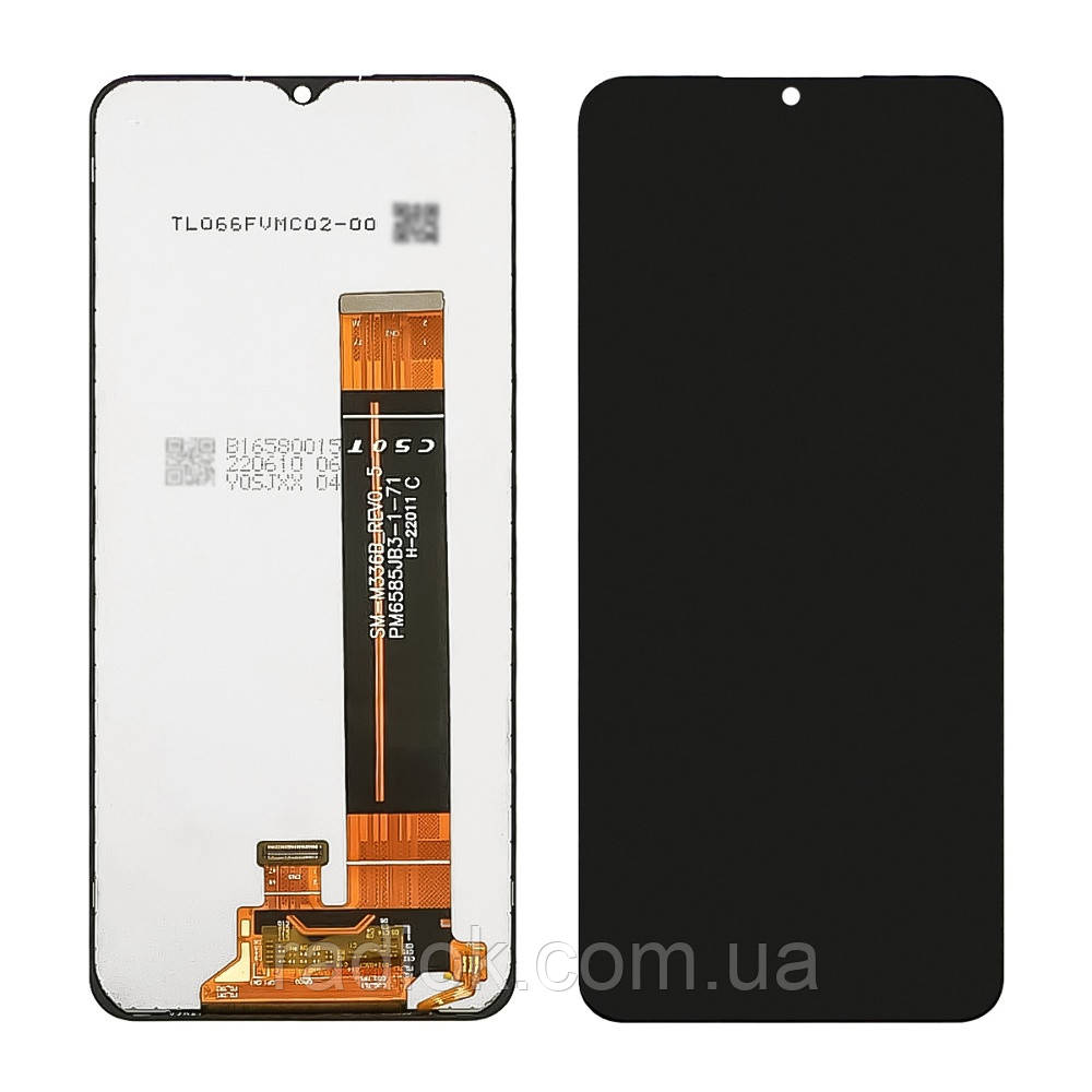 Дисплей для Samsung M336/M33 2022 з чорним тачскрином