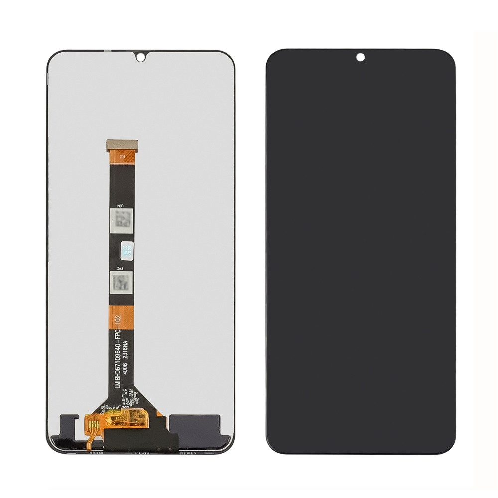 Дисплей для Realme Note 50 з чорним тачскрином, фото 1