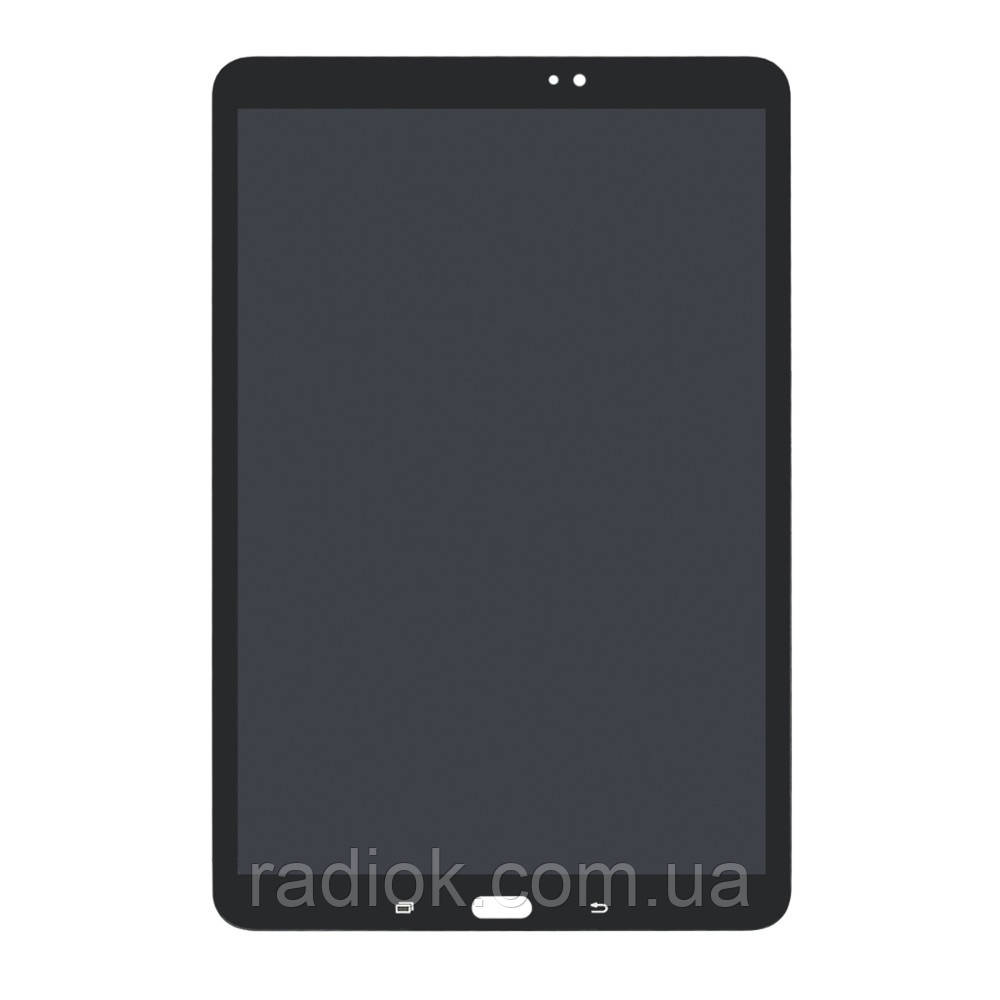 Дисплей для Samsung T580/T585 з чорним тачскрином