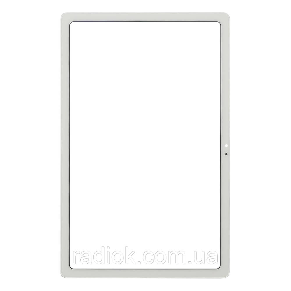 Скло тачскрину з OCA-плівкою для Samsung T500/T505 Galaxy Tab A7 10.4 біле, фото 1