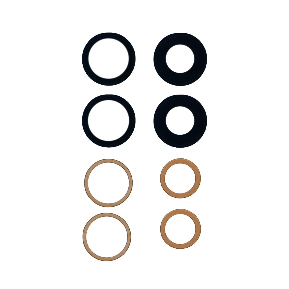 Скло камери для Apple iPhone 12 mini (комплект 2 шт.) з антивідблисковим покриттям, фото 1