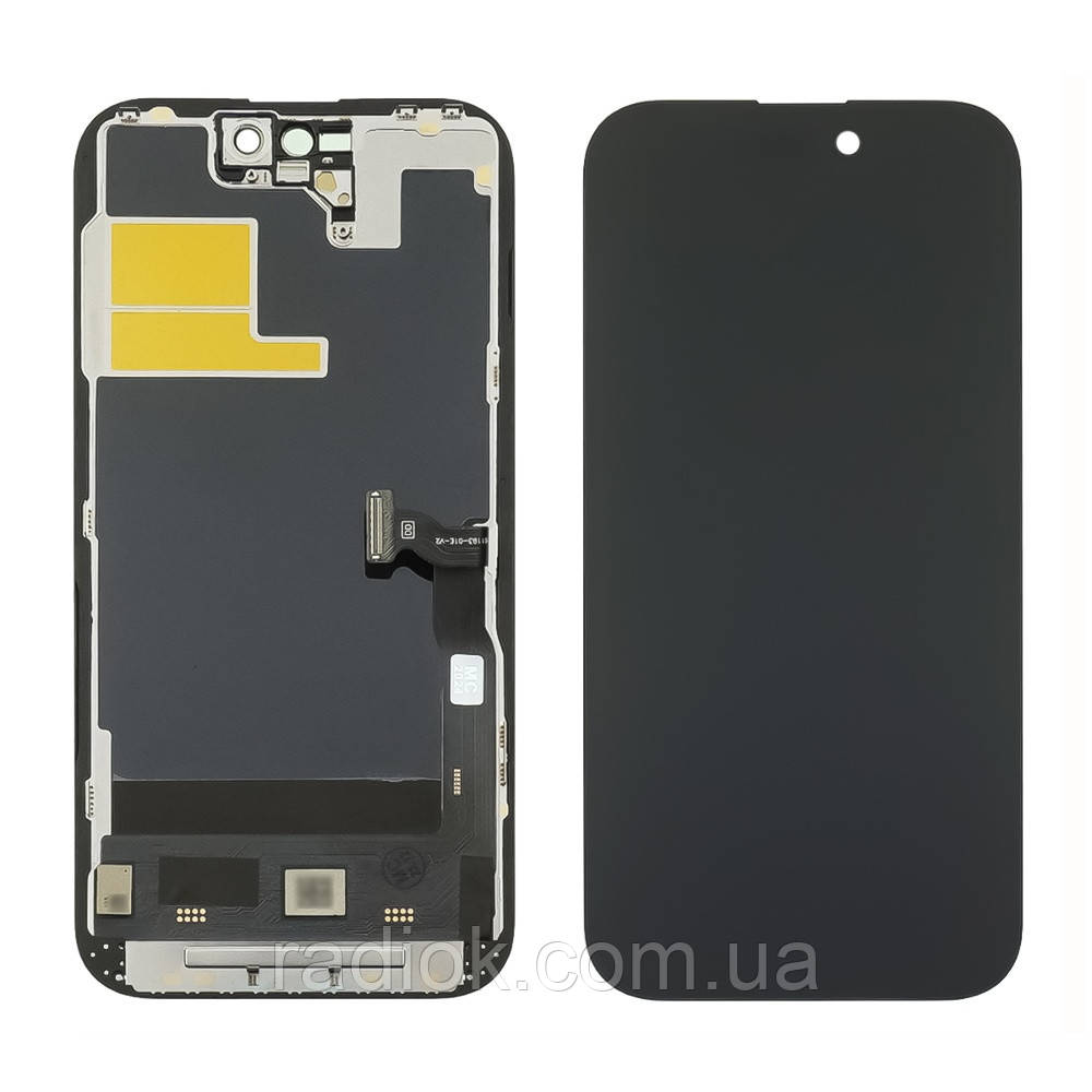 Дисплей для Apple iPhone 14 Pro з чорним тачскрином DD-OLED