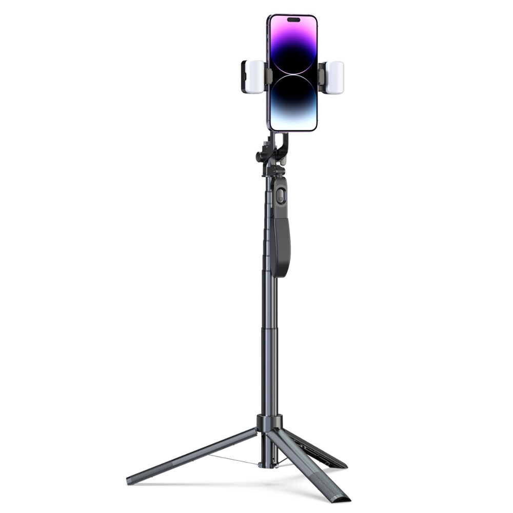 Штатив-трипод Adyss A55P з пультом 1.7m чорний, фото 1