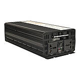 Інвертор GXQC SFX-1500W/ 4200W DC 24V - AC 220V з функцією заряджання акумулятора, фото 2