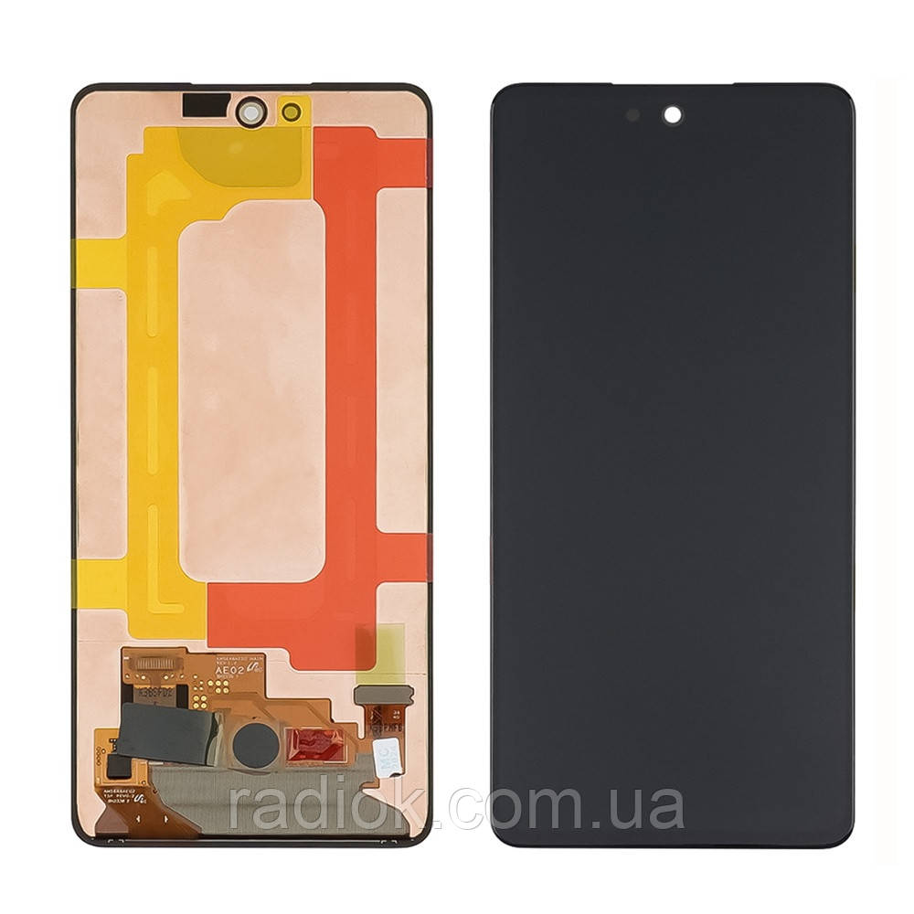 Дисплей для Samsung A536 Galaxy A53 (2022) з чорним тачскрином Original