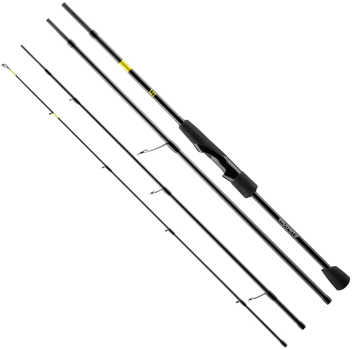 Спінінг Favorite U1 724L-T 2.18m 3-12g Fast (4 част.), фото 1