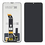 Дисплей для Xiaomi Poco M4 5G/M5/Redmi Note 11E з чорним тачскрином REV 05-00 Service Pack, фото 3