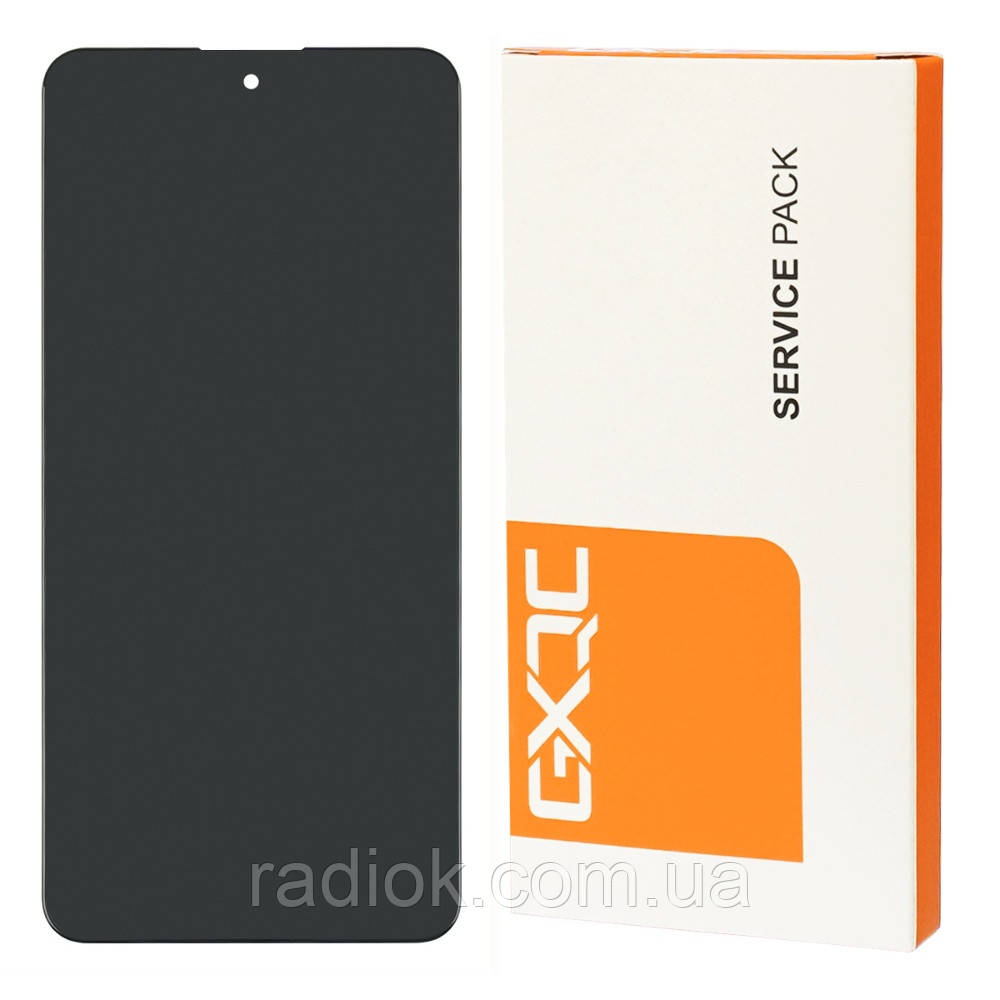 Дисплей для Xiaomi Poco M4 Pro (5G) з чорним тачскрином Service Pack