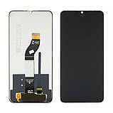 Дисплей для Xiaomi Redmi 13C/Poco C65 з чорним тачскрином Service Pack, фото 3