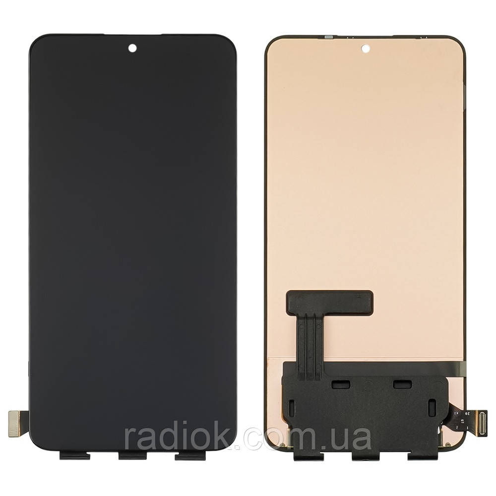 Дисплей для Xiaomi 13T з чорним тачскрином OLED
