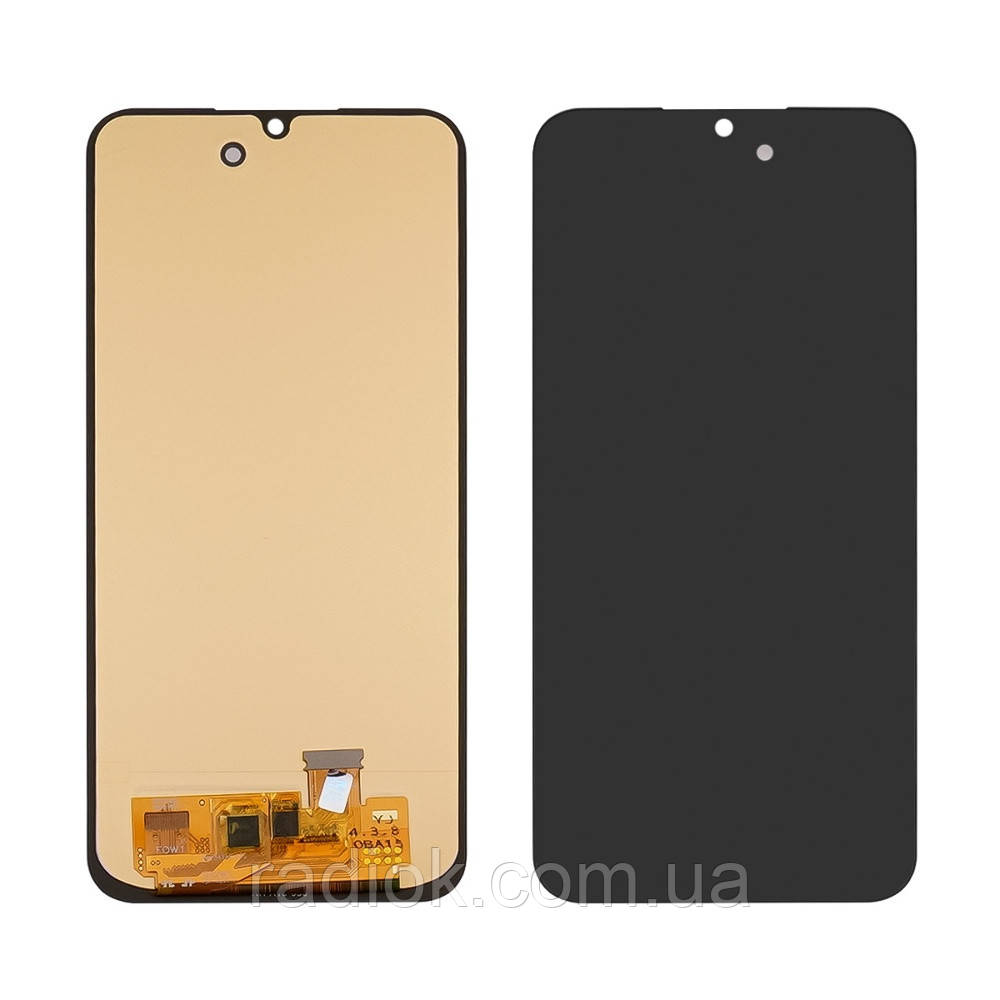 Дисплей для Samsung A155 Galaxy A15 (2023) з чорним тачскрином OLED