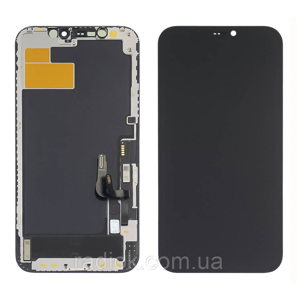 Дисплей для Apple iPhone 12/12 Pro з чорним тачскрином Original
