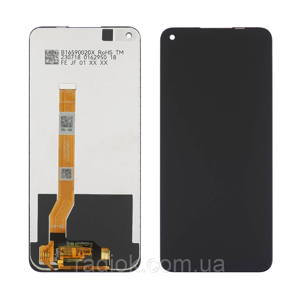 Дисплей для Oppo A96 (4G) з чорним тачскрином