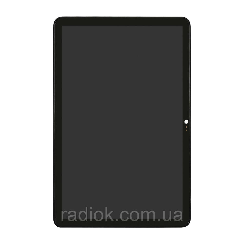 Дисплей для TCL Tab 10S (9081X) з чорним тачскрином і корпусною рамкою