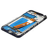 Дисплей для Samsung A015M Galaxy A01 (2020) з чорним тачскрином і корпусною рамкою, фото 4