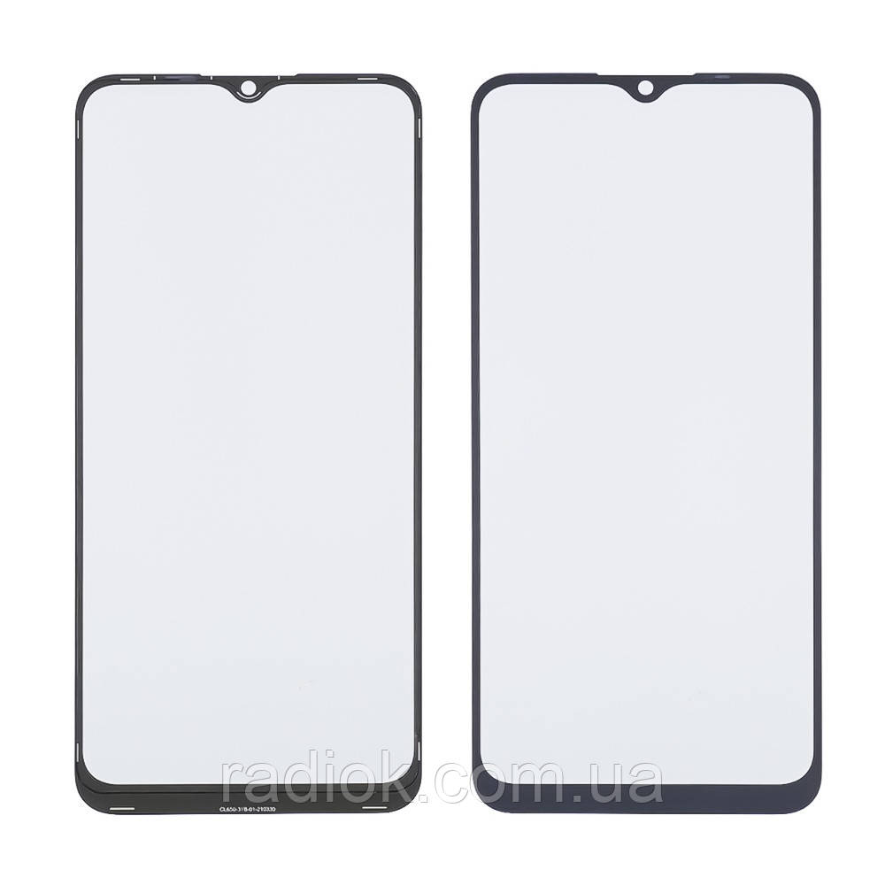 Скло тачскрину з OCA-плівкою для Realme C21/C20/C20A/C11 (2021) чорне з олеофобним покриттям, загартоване