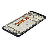 Дисплей для Realme 6 з чорним тачскрином і корпусною рамкою, фото 3