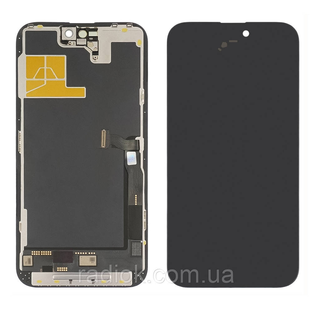 Дисплей для Apple iPhone 14 Pro Max з чорним тачскрином DD-OLED