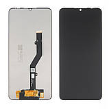 Дисплей для ZTE Blade A72 (4G) з чорним тачскрином Service Pack, фото 2