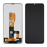 Дисплей для Realme C30S з чорним тачскрином Service Pack, фото 2