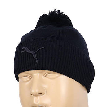 Стильна чоловіча шапка 0320 d.blue