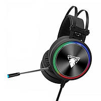 Навушники накладні Jedel GH-213 ігрові з LED-підсвіткою Jack 3.5 black