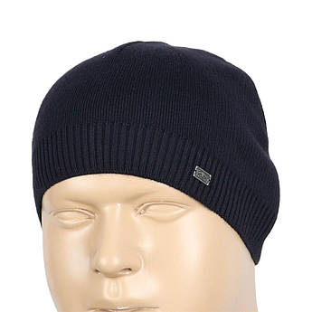 Утеплена чоловіча шапка Ellan M: Verso d.blue