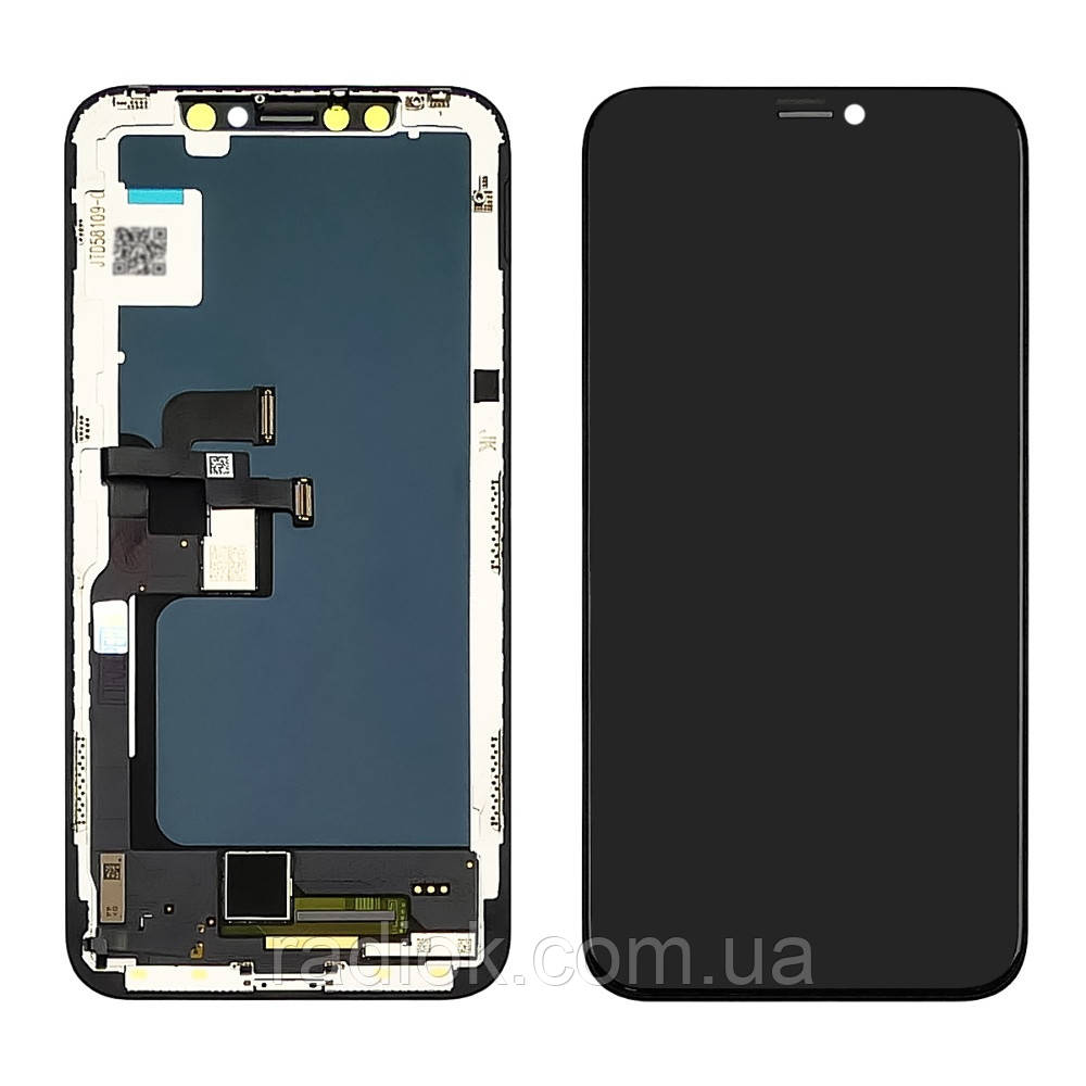 Дисплей для Apple iPhone X з чорним тачскрином JK-IN CELL