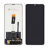 Дисплей для Xiaomi Redmi 12C з чорним тачскрином Service Pack, фото 3