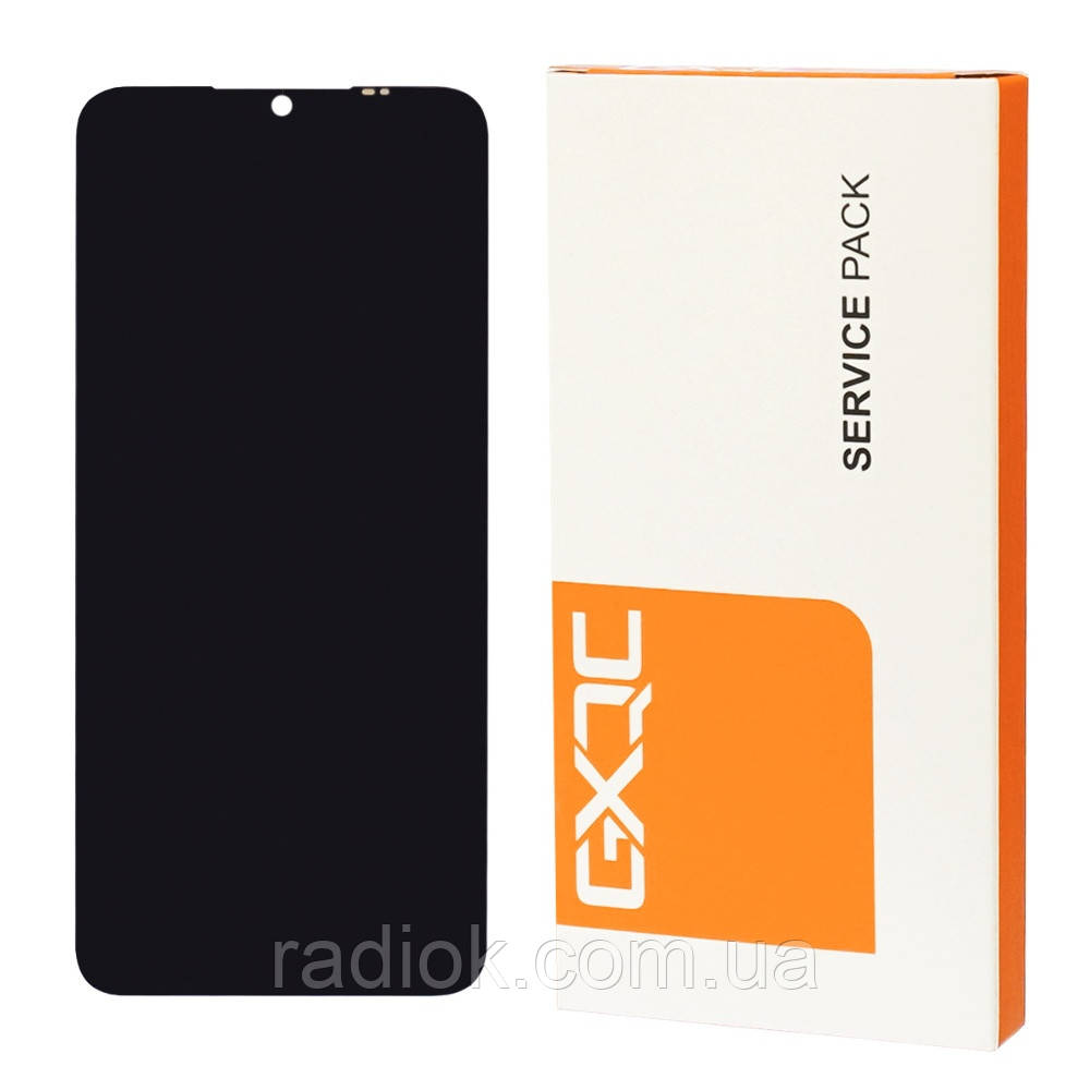 Дисплей для Xiaomi Redmi 9A/9C/9i/10A/Poco C3/C31 з чорним тачскрином Service Pack