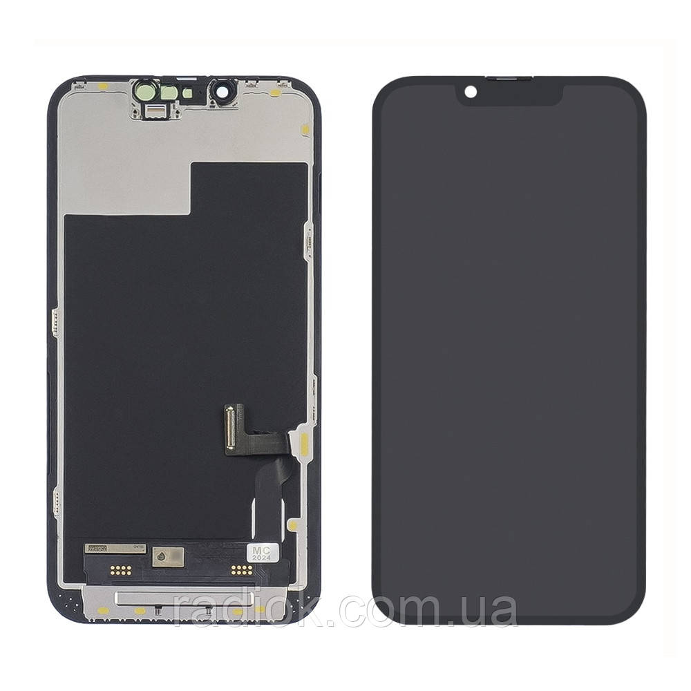 Дисплей для Apple iPhone 13 з чорним тачскрином Original (переклеєне скло)