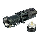 Ліхтарик ультрафіолетовий Aida A-021 для сушіння ізоляційного лаку UV Curable Solder Mask з акумулятором і ЗП, фото 3