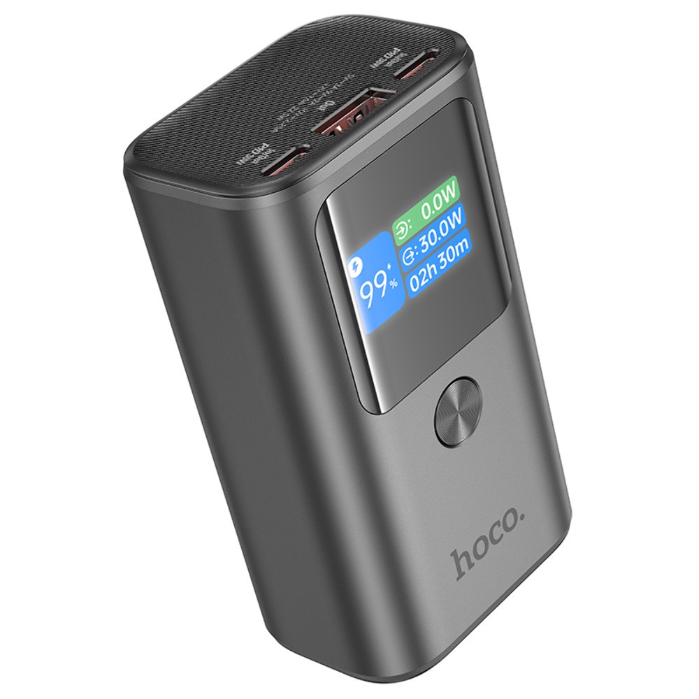 Power bank Hoco Q17A 10000mAh PD 30W space gray, фото 1