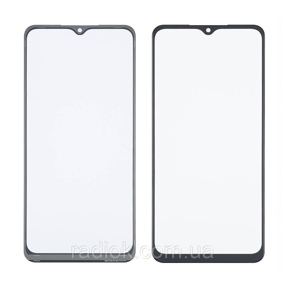 Скло тачскрину з OCA-плівкою для Samsung A326 Galaxy A32 (5 g) чорне з олеофобним покриттям, загартоване, фото 1
