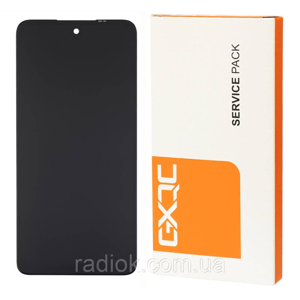 Дисплей для Motorola G32 з чорним тачскрином Service Pack