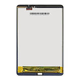 Дисплей для Samsung T560 з чорним тачскрином, фото 3