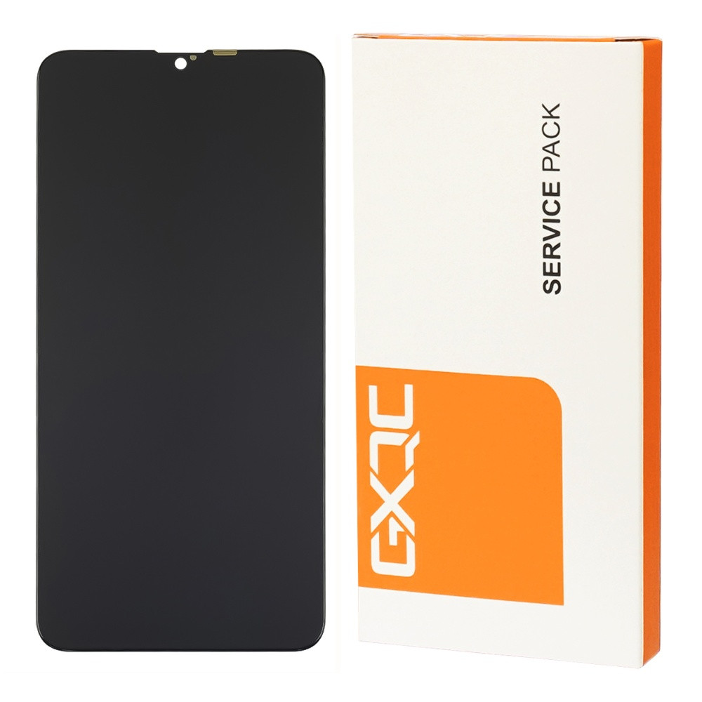 Дисплей для Samsung A207 Galaxy A20S (2019) з чорним тачскрином Service Pack, фото 1
