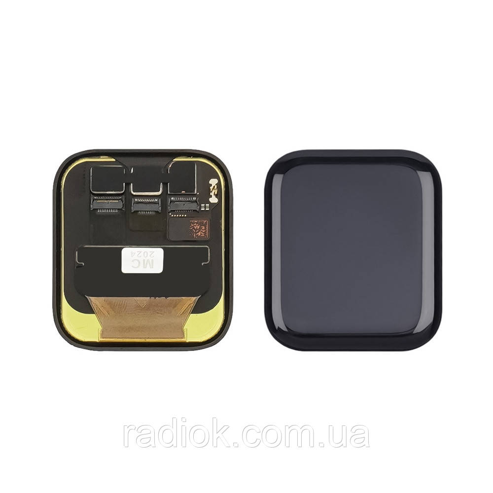 Дисплей для Apple Watch 5 44 mm з чорним тачскрином Original
