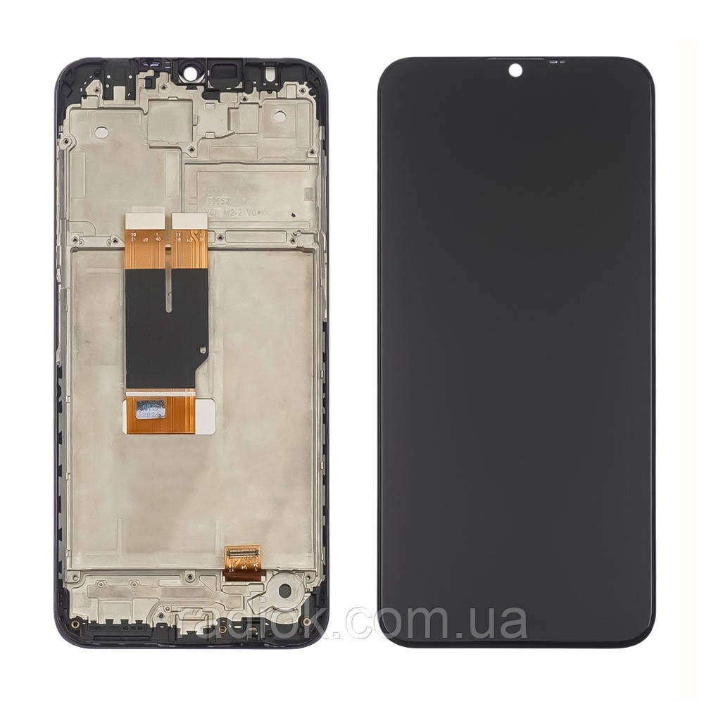 Дисплей для Nokia G10/G20 (TA-1324/TA-1336) з чорним тачскрином і корпусною рамкою