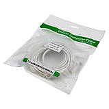 Кабель патч-корд RJ45 10m білий, фото 2