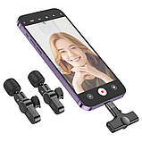 Микрофон Borofone BFK12 Type-C/ Lightning black, фото 3