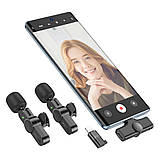 Микрофон Borofone BFK12 Type-C/ Lightning black, фото 4