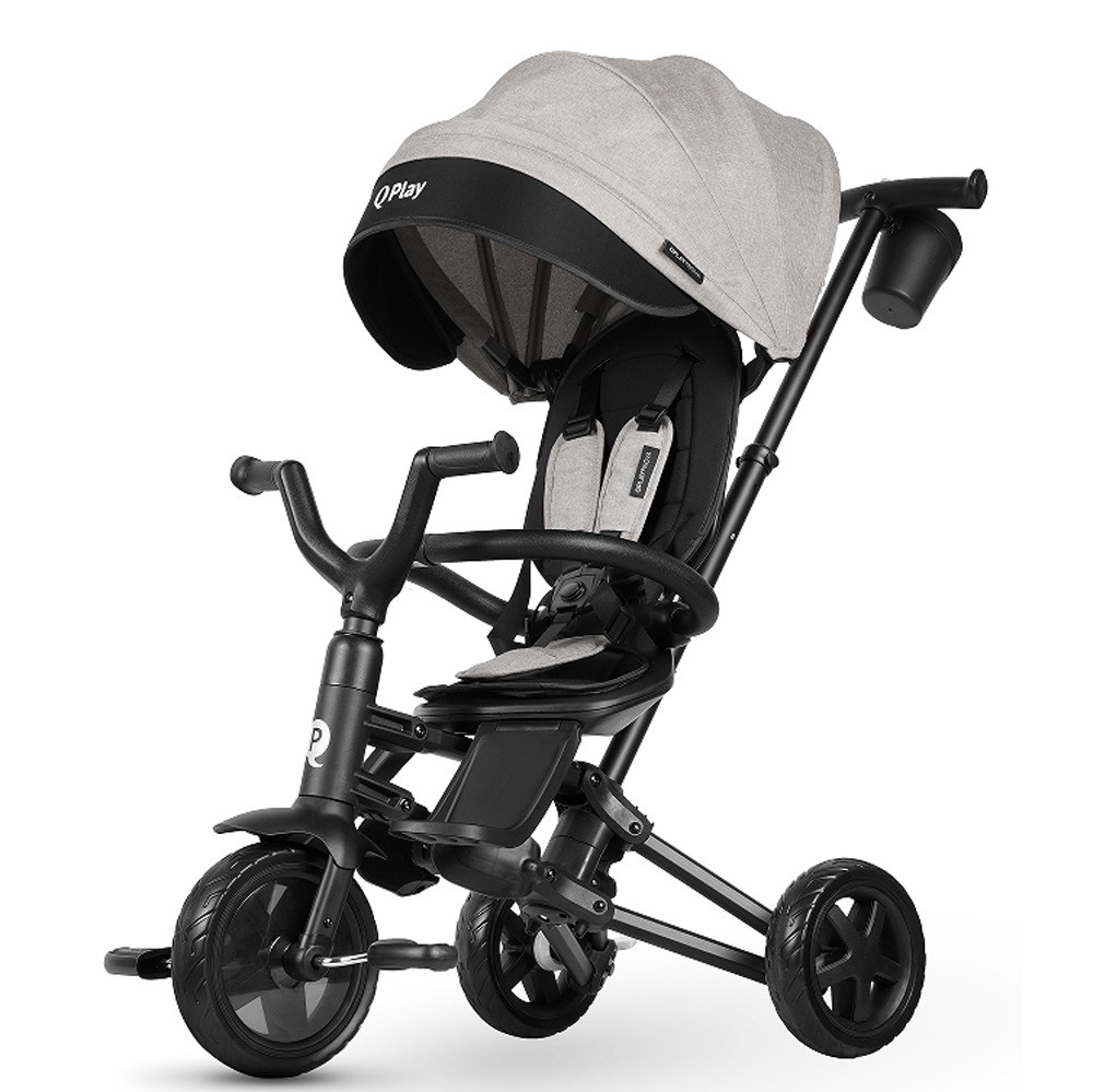 Велосипед складаний триколісний QPlay Nova Niello (Grey)