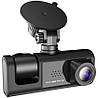Відеореєстратор DVR S1 CarDvrCam Full HD на 3 камери, фото 3