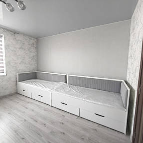 Ліжко Бруклін в інтер'єрі