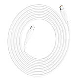 Кабель Hoco X93 Type-C to Type-C PD 60W 2m white, фото 7