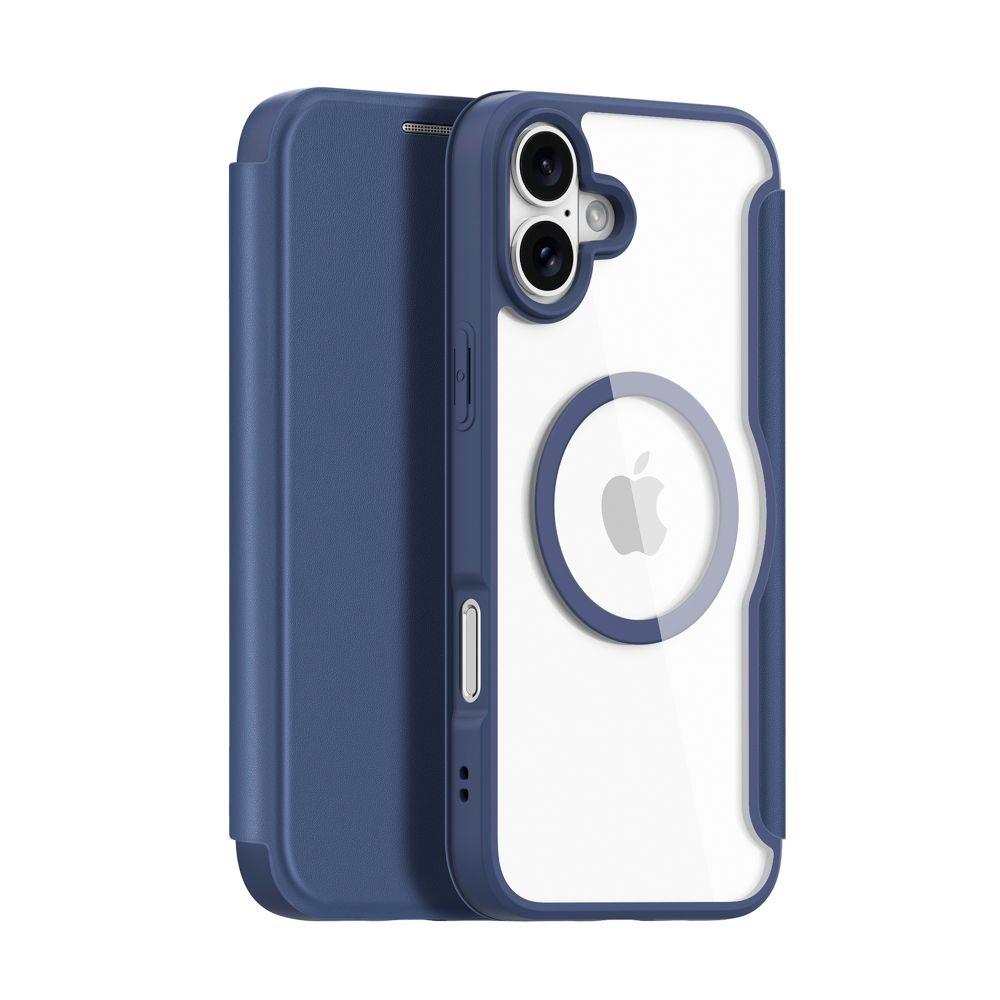 Чохол-книжка Dux Ducis Skin X Pro with MagSafe для iPhone 16 Колір Pure Blue