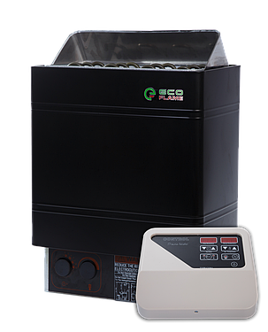 Електрокам'янка для сауни та лазні EcoFlame AMC 90-D 9 кВт + пульт CON4, фото 3